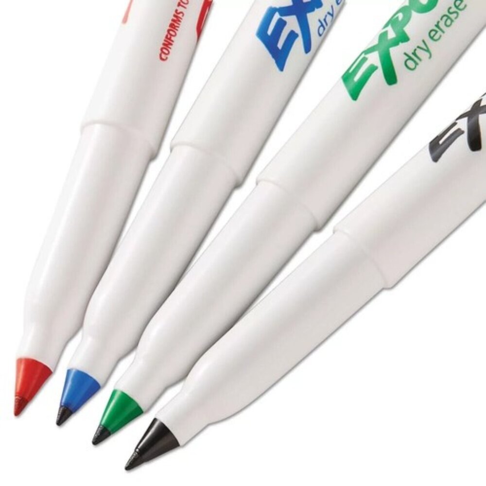 EXPO Low-Odor Dry-Erase Marker Ultra Fine 2/Pack Blue and Green